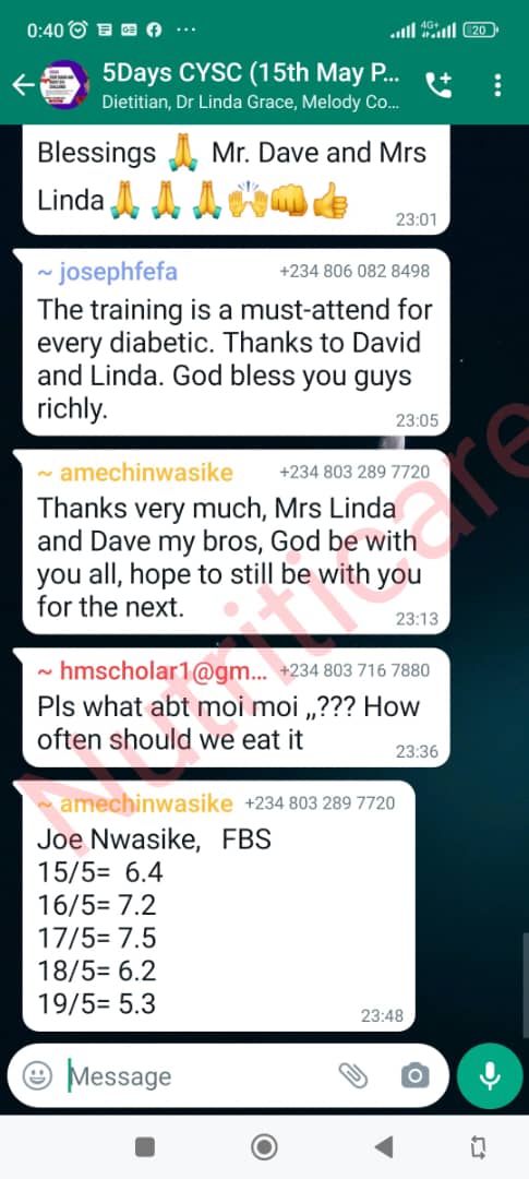 Testimonial screenshot