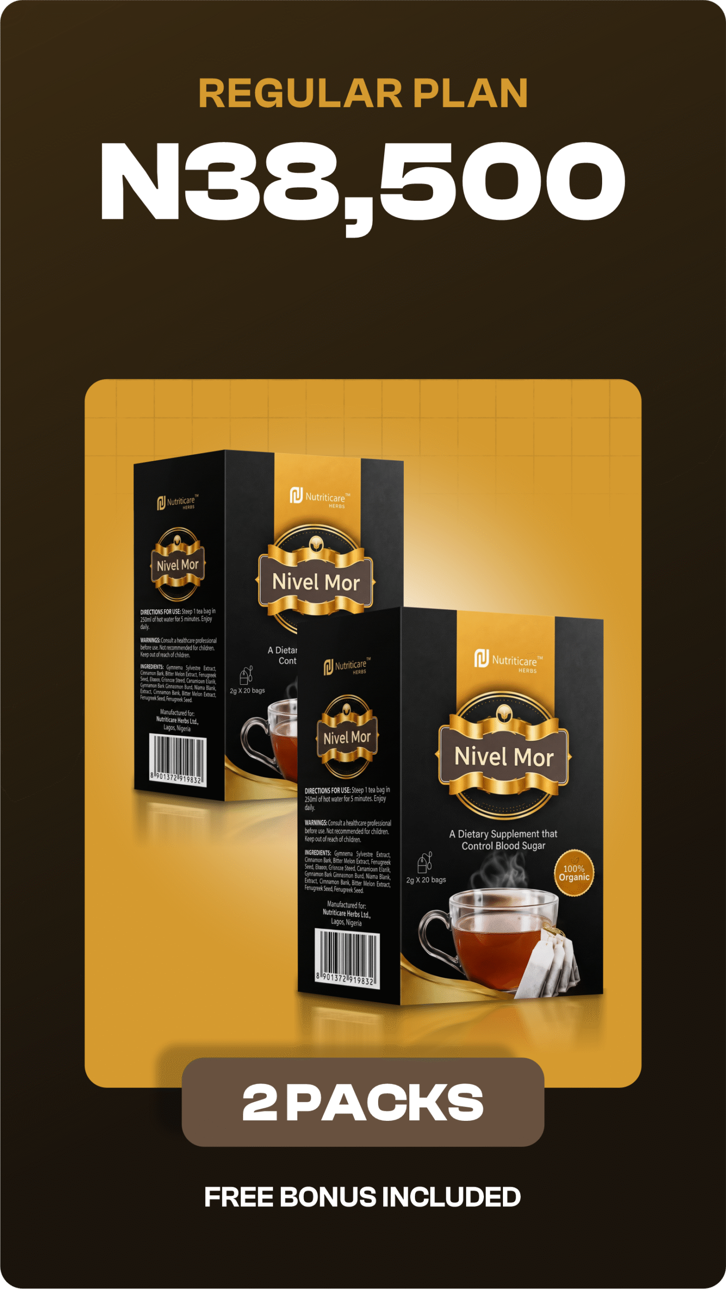 Starter Plan - 2 Packs - N38,500