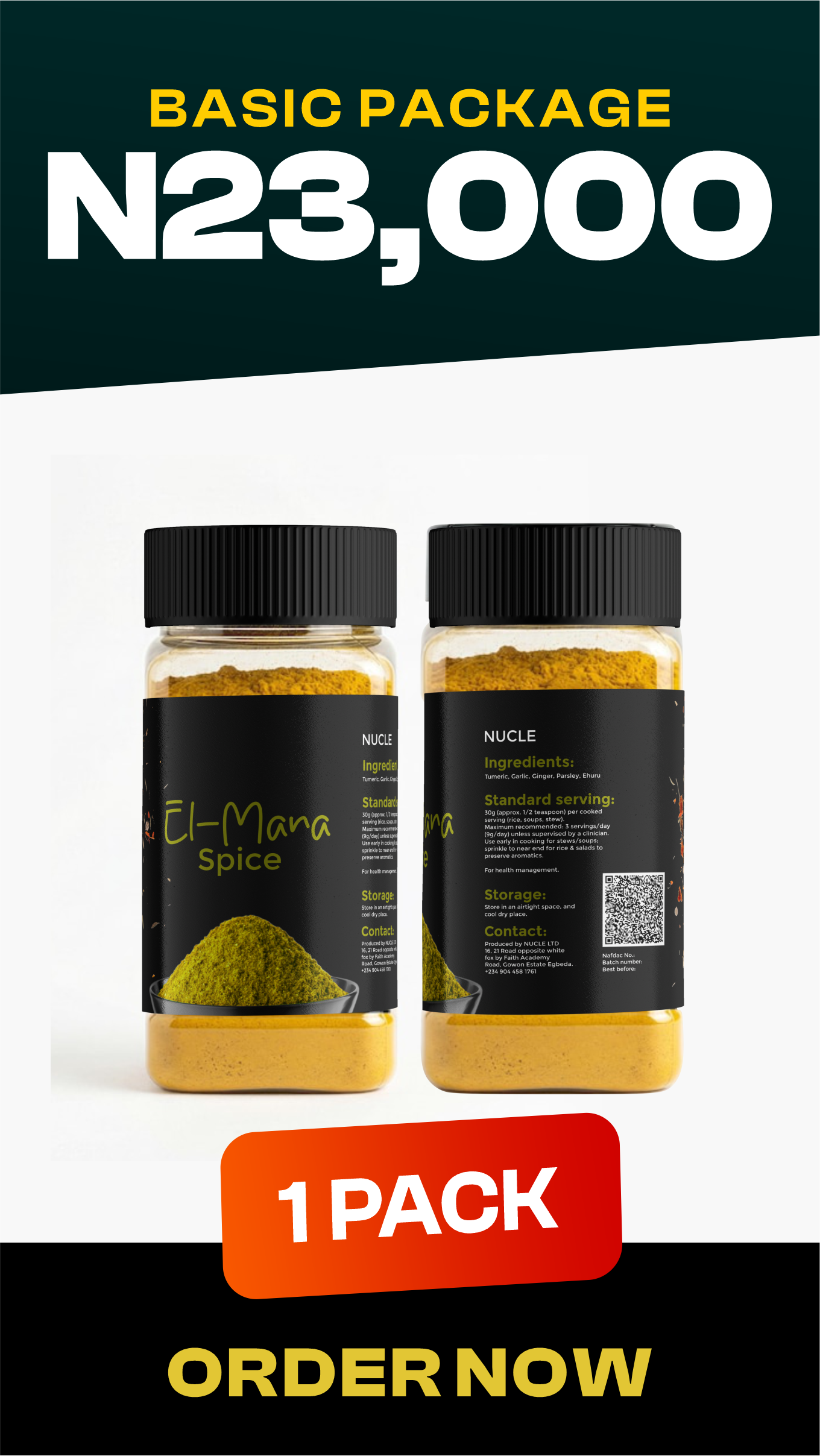 Trial Pack - 1 Pack - N18,500